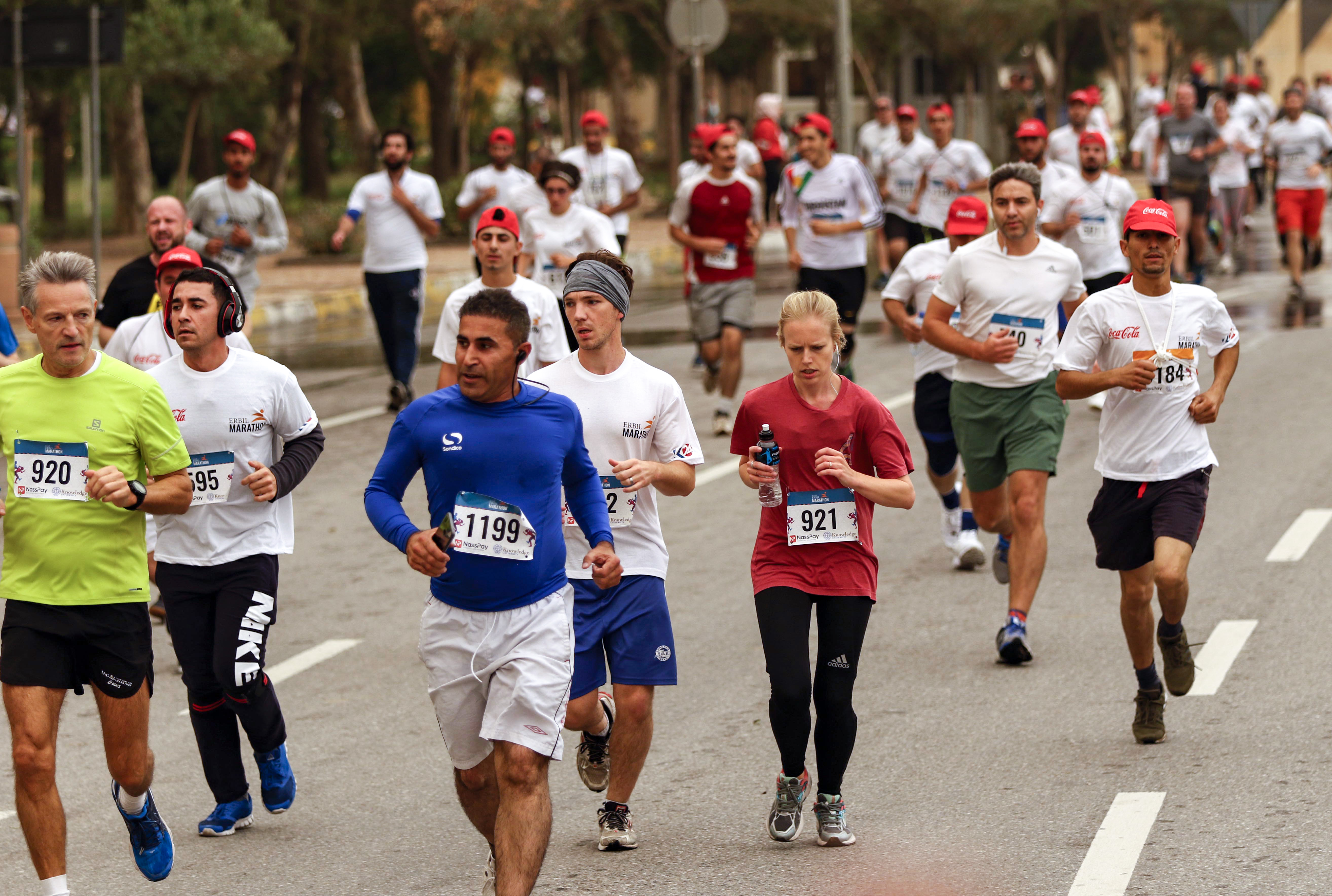 آلاف يشاركون في مارثون اربيل بـ